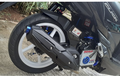 Radiator di Modifikasi Honda Vario 150 Ini Unik, Ada Temengnya Segala