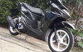 Klopnya Modifikasi Honda Vario 150 Pakai Pelek Palang 5 Satu Ini