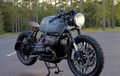 BMW R100 Beraura Cafe Racer dan Bobber, Garpu Depan Pakai Suzuki GSX-R