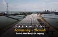 Jadi Tanggul Laut, Tol Semarang-Demak Diberi Matras Bambu 17 Lapis Pertama di Indonesia