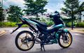 Honda Supra GTR 150 Tampang Atraktif, Berbodi Tosca, Pakai Part Mewah