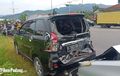 Kijang Innova, Avanza Sampai Xenia Ditumbuk Truk Tangki, Beruntun di Bypass Padang