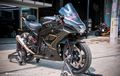 Suzuki GSX-R150 Racing Look, Tampil Keren Pakai Swing Arm Yamaha R15