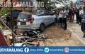 Toyota Calya Mendadak Keluar Jalur, Ngebut Sambar Nenek Sedang Jemur Nasi