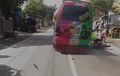 Mau Dikasih Masker, Sopir Minibus Malah Kabur dan Sengaja Serempet Polisi Sampai Tersungkur, Begini Endingnya