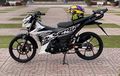 Suzuki Satria F150 Atraktif, Modifikasi Simpel, Bodi Berhias Serat Karbon