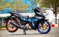 Yamaha MX King 150 Dimanja Part Mewah, Pakai Pelek Belang Biar Unik