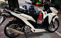 Honda Vario 150 Jadi Keren, Pakai Pelek Jari-jari Ditambah Part Mewah
