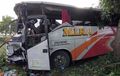 Bus Mira Ambyar, Adu Wajah Lawan Truk Ayam di Madiun, Satu Orang Lepas Nyawa