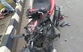 Setang Nempel Jok, Yamaha Aerox Terlipat Sundul Bokong Trans Jakarta Hari Minggu Pagi, Polisi Ungkap Kronologinya