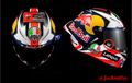 Jack Miller Pamer Grafis AGV Pista GP RR MotoGP 2021, Kok Ada Logo Produsen Alat Berat?