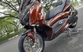 Kaki-kaki Yamaha XMAX Ini Kinclong, Full Krom Plus Pengereman Hedon