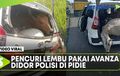 Daihatsu Xenia Dikejar Polisi Lalu Diamuk Massa, Kabin Isi Tiga Sapi Colongan