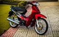 Honda Supra Jadi Lebih Manis, Dimodif Dengan Part-part Impresif