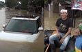 Ranger Rover Vogue Dedi Mulyadi Dikorbankan, Tenggelam Banjir Setengah Bodi, Demi Nasi Box