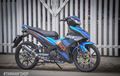 Yamaha MX King 150 Makin Stylish, Dimodif Dengan Part-part Mewah
