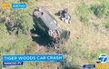 Hancur Berantakan, Mobil Tiger Woods Bintang Golf Dunia Masuk Jurang, Begini Kondisinya
