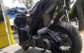 Modifikasi Kaki-kaki Yamaha Aerox Jadi Gambot Mirip Moge Impian