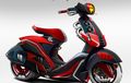 Vespa 946 Dimodifikasi Modern, Ala Cyberpunk 2077, Bodi Depan Bolong