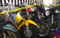 Yamaha Touch, Suzuki RGR dan Puluhan Motor Langka Disita Polisi di Rumah Kosong
