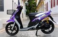 Yamaha Mio Lawas Tampil Impresif, Ubahannya Simpel Tapi Proporsional