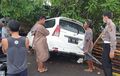 Toyota Avanza Terobos Jalur Satu Arah, Nyelonong ke Kanan, Tusuk Tiga Pedagang