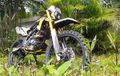 Siap Terabasan, Modifikasi Kawasaki KLX Garang Hadiah Untuk Cucu Kesayangan