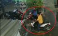 Yamaha Mio Digondol Cepat, Dua Pelaku Bagi Tugas, Muka Terciduk Saat Beraksi