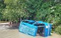 Suzuki Carry Angkot Koprol di Tebing, Terjun ke Sungai, Begini Kondisi Pengemudi