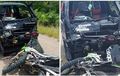 Kawasaki KLX 150 Pesek Wajah, Lawan Pikap Makan Jalan, Renggut Nyawa Anggota TNI