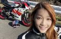 Beredar Foto Lady Biker Berparas Cantik dengan Yamaha TZR 250RS, Ya Ampun, Ternyata..