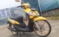 Restomod Yamaha Mio Smile, Bodi Kuning Fresh Kaki-kaki Oke Punya