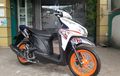 Setup Kaki-kaki Honda Vario 125 Ini Tampil Aduhai Berwarna Mencolok