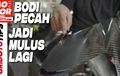 Bodi Motor Pecah dan Rusak Bisa Dibikin Mulus Lagi! Simak Video Ini