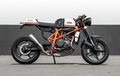 Dirombak Jadi Cafe Racer, KTM 690 Duke Berubah Ala Motor Lawas