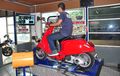 Vespa Sprint Penatap Masa Depan, Pakai TBW Mobil dan ECU Standalone