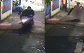 Rio Lari Cuma Pakai Handuk Sambil Acungkan Balok, Kejar Honda Varionya Yang Digondol Maling