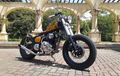 Modifikasi Yamaha Scorpio ala Bobber, Tampil Gahar, Sukses Menarik Perhatian