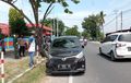 Toyota Calya Nekat Nyalip, Sambar Avanza Diekor Honda Jazz, Berujung Rugi Puluhan Juta
