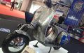 Vespa Sprint Klasik Kena Modif Ekstrem, Bodi dan Mesin Berubah Kekinian