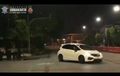 Tak  Butuh Waktu Lama, Pengemudi Honda Jazz yang Drifting di Depan Bank Indonesia Solo Akhirnya Ditindak