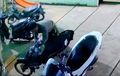 Terekam CCTV, Pria Berkain Sarung Mencuri Motor Milik Jamaah Sholat Subuh, Begini Kejadiannya.
