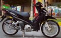 Modifikasi Keren Honda Wave 125i, Tampang Rupawan, Kaki-kaki Menawan