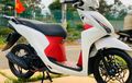 Honda Spacy Berparas Manis, Modifikasinya Simpel, Fokus Area Kaki-kaki