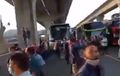 Viral Kesulitan Akses Imbas Penyekatan Larangan Mudik, Pekerja Teriak-teriak di Tol Cikarang