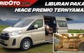 Video Jajal Modifikasi Toyota HiAce Premio Bikinan Baze Buat Liburan