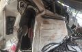 Pajero Sport Terjang Warkop di Pagi Hari, Kondisi Bodi Tak Karuan, Warga Cium Aroma Kuat Miras