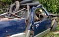 Chevrolet LUV Ditumpangi 20 Orang, Setir Mendadak Tak Fungsi, Acara Liburan Gagal