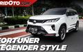 Video Modifikasi Fortuner 2020 Tampil Sangar Adopsi Legender Style