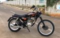 Honda Tiger Berubah Wujud Ala British, Custom Unik Menarik Perhatian